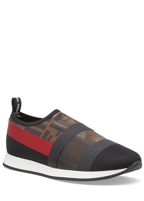 Fendi Runway Mesh FF Trainer Sneakers 